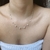 Choker Zircônias Cristal Grudadas 45cm na internet
