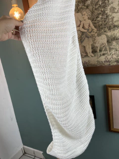 Imagem do gola branca tricot