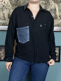 camisa vintage custom - M