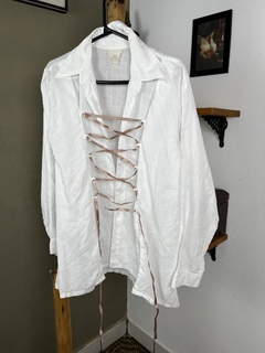 camisa vintage rami - P/M