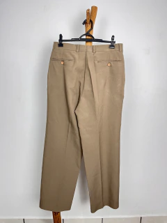 calça alfaiataria marrom - 38/40 - Cora Brecho