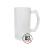 CANCHOPVIDR - 2 Unid - Caneca de Vidro - Chopp Fosca Externa - 460ml Sublimação - Nacional