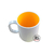 MUGPOLAM - 4 Unid - Caneca Polímero 11oz Sublimática - Interna Amarela - comprar online