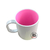 MUGPOLRO - 4 Unid - Caneca Polímero 11oz Sublimática - Interna Rosa - comprar online