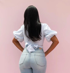 Calça Jeans Claro Skinny Vida Bela na internet