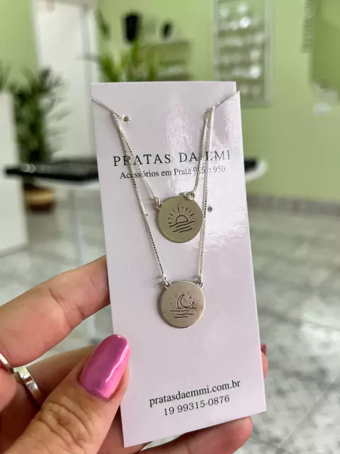 Escapulário Sol e Lua - comprar online