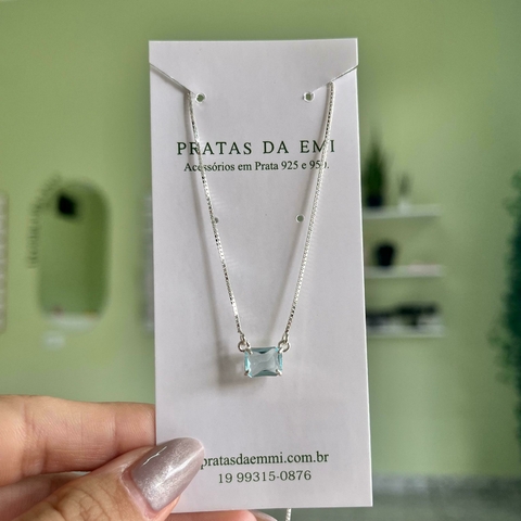 Gargantilha Azul - comprar online
