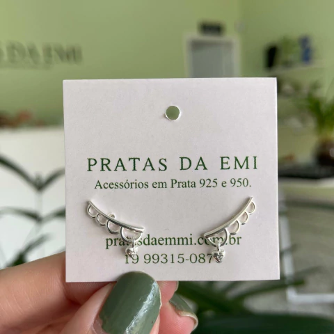 Brinco Coração Vazado - comprar online