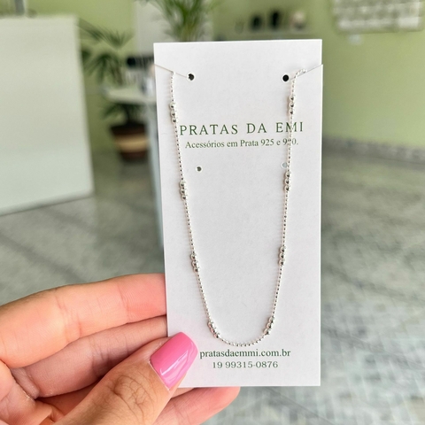 Choker Três Bolinha