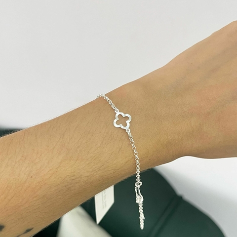 Pulseira Trevo Vazado - comprar online