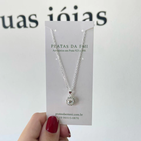 Gargantilha Círculo Cravejado - comprar online