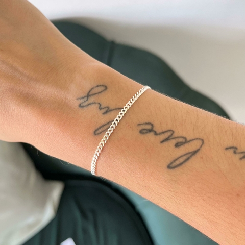 Pulseira Grumett Fechada 1mm