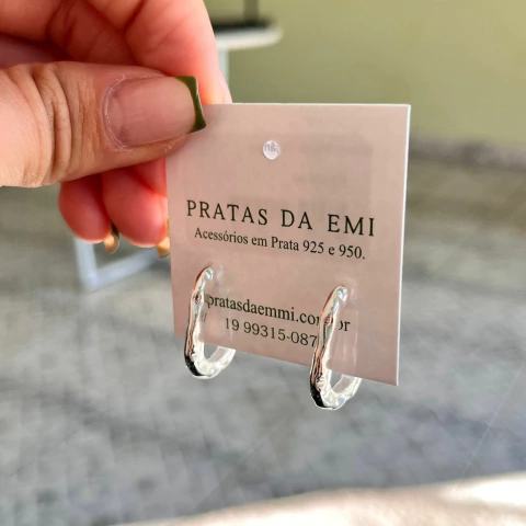 Brinco Argola Orgânica - comprar online