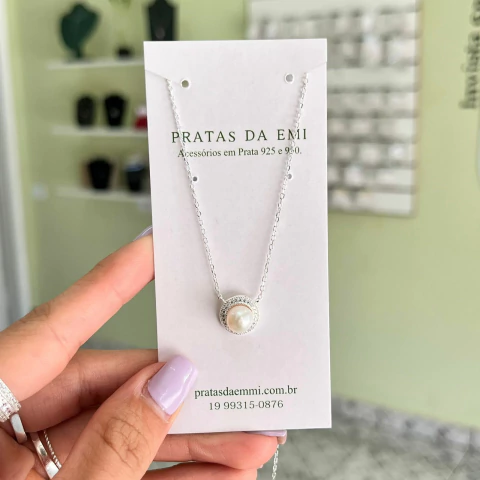 Gargantilha Pérola Cravejada - comprar online