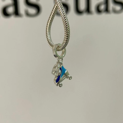 Berloque Coração Patins - comprar online