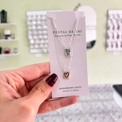 Escapulário Nossa Senhora e Coração - comprar online