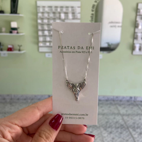 Gargantilha Rabo de Sereia Detalhes - comprar online