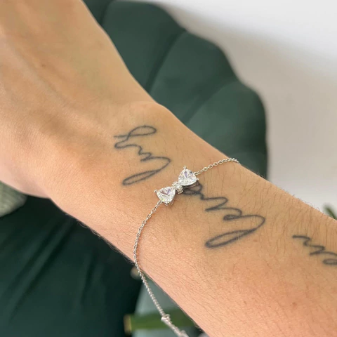 Pulseira Laço Zircônia - comprar online