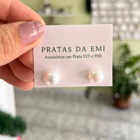 Brinco Pérola Água Salgada Grande - comprar online