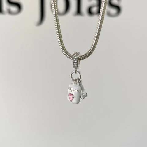 Berloque Microfone, Fone e Infinito - comprar online