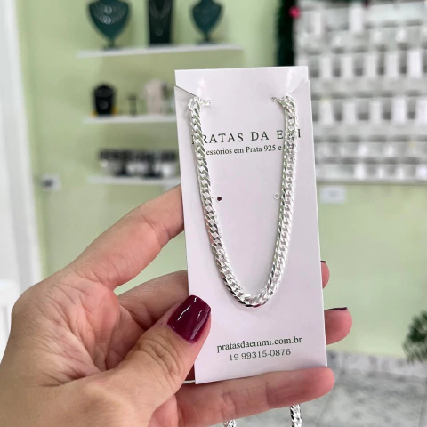 Corrente Grumet Dupla 4.5mm 60cm - comprar online