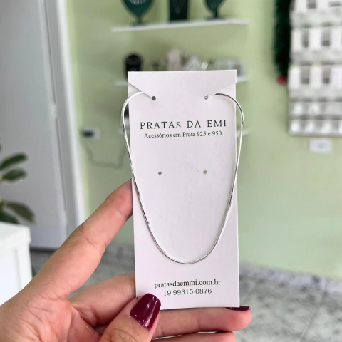 Gargantilha Laminada 50cm