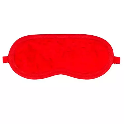 Venda Para Olhos em Pelúcia Vermelha - comprar online