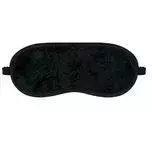 Venda Para Olhos em Pelúcia Preta - comprar online