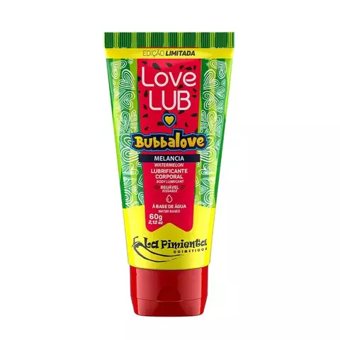 Lubrificante Corporal Beijável Bubbalove - Melancia - comprar online