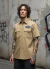 Camisa Sarja Worker Von Dutch Patch Signature Kaki na internet