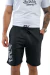 Bermuda Moletom Von Dutch Logo Signature Preta