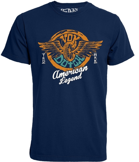 CAMISETA VON DUTCH AMERICAN LEGEND ROYAL