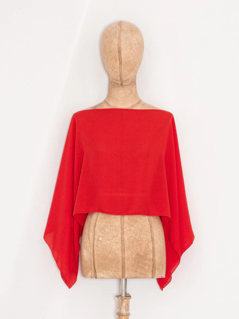 Top poncho gasa - M81 - comprar online