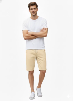 112 - Bermuda Jogger Lino Nacional - comprar online