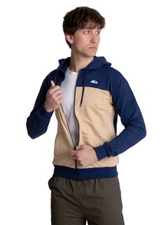 181 - Campera de Rústico Combinada y Con Capucha - wintertex