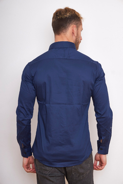 211 - Camisa lisa Semientallada - tienda online