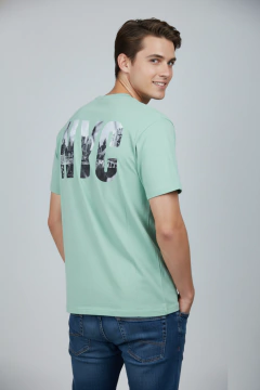 214NYC - Remera Algodón Estampada NYC en internet