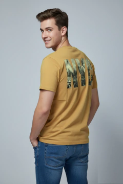 214NYC - Remera Algodón Estampada NYC