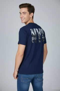 214NYC - Remera Algodón Estampada NYC en internet