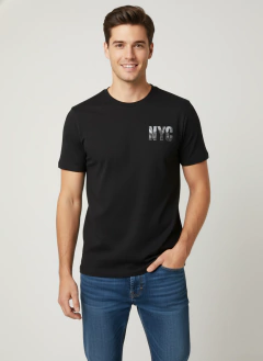 214NYC - Remera Algodón Estampada NYC - comprar online