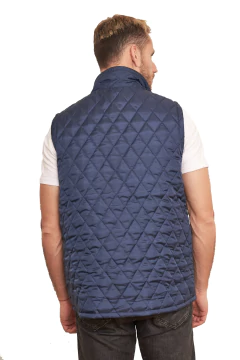 231 - Chaleco Matelase de Rombos