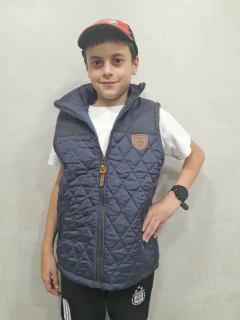 231N - Chaleco de Niños Matelasé Rombo - tienda online