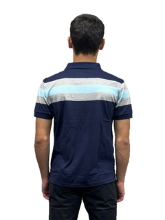 3633 - Chomba Jersey Rayada Importada Manga Corta - comprar online