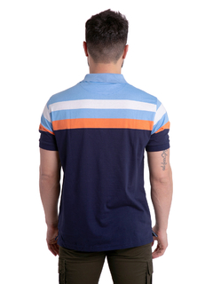 3633 - Chomba Jersey Rayada Importada Manga Corta - tienda online