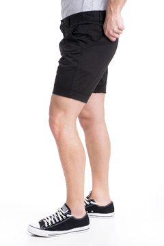 3790 - Bermuda corte Chino Gabardina Importada - tienda online