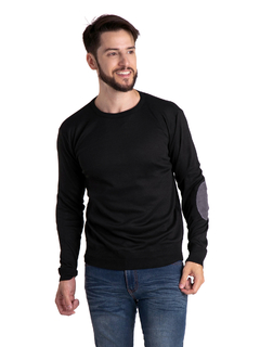 4403 - Sweater Importado de Acrílico Liso con Pitucón Cuello Redondo - comprar online