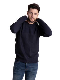 4407 - Sweater Tramado Importado de Acrílico Cuello Redondo - comprar online