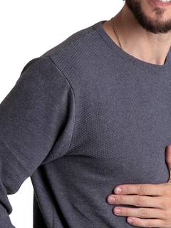 Imagen de 4407 - Sweater Tramado Importado de Acrílico Cuello Redondo