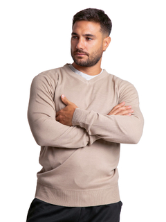 4427 - Sweater Importado de Acrílico Escote V - wintertex