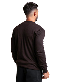 4427 - Sweater Importado de Acrílico Escote V en internet